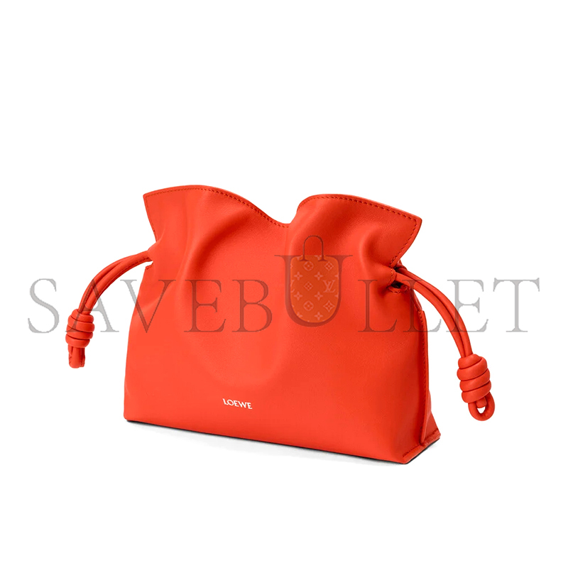 LOEWE MINI FLAMENCO CLUTCH IN NAPPA CALFSKIN A411FC2XA6 (23.9*18*9cm)